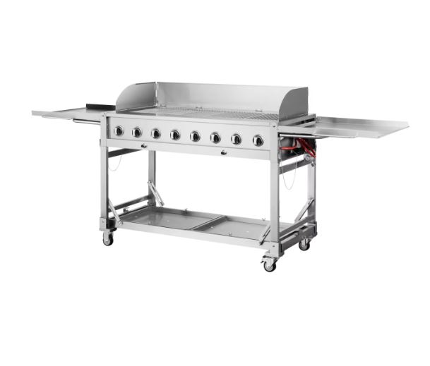 Gasgrill 8-flammig
