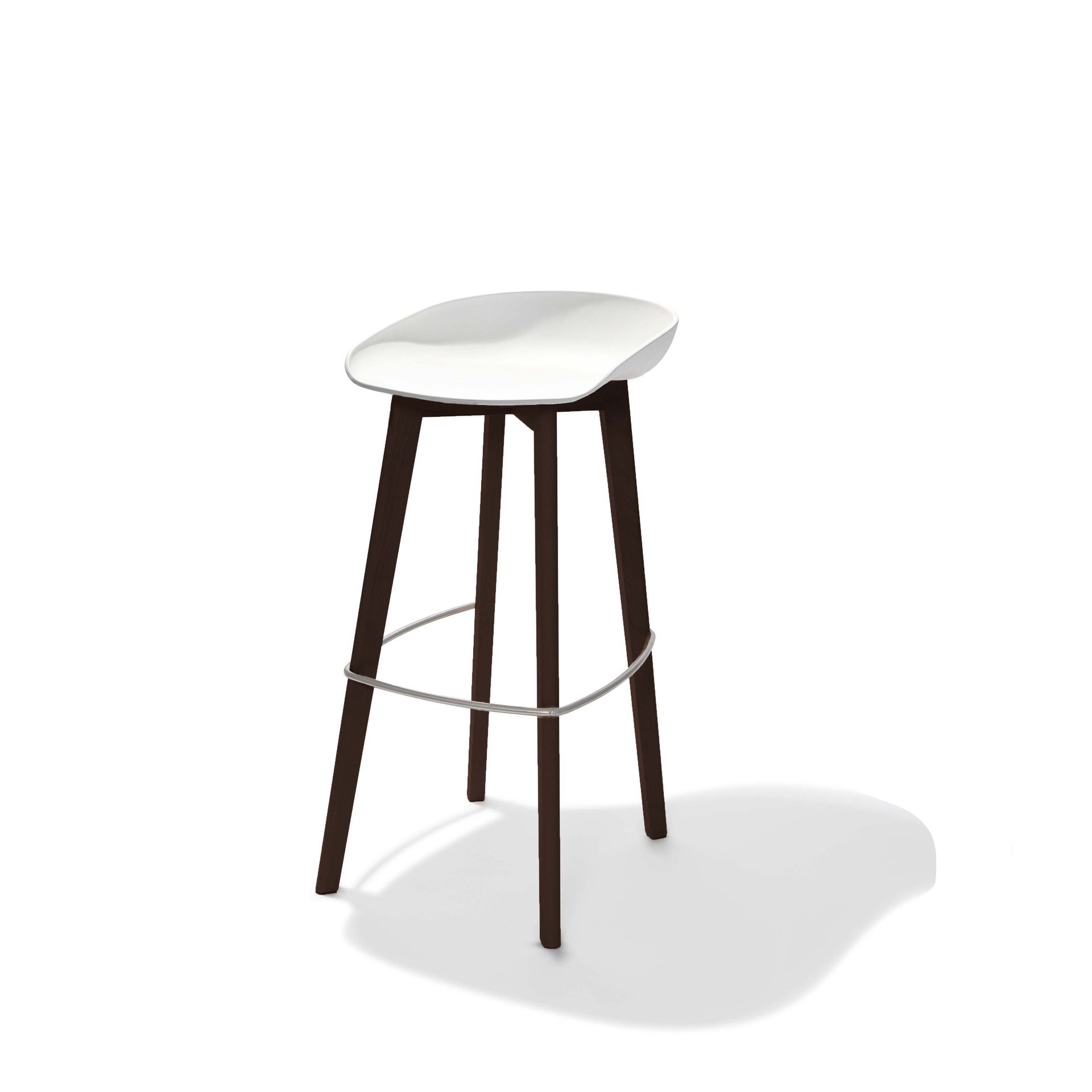 Barhocker WOODY flach