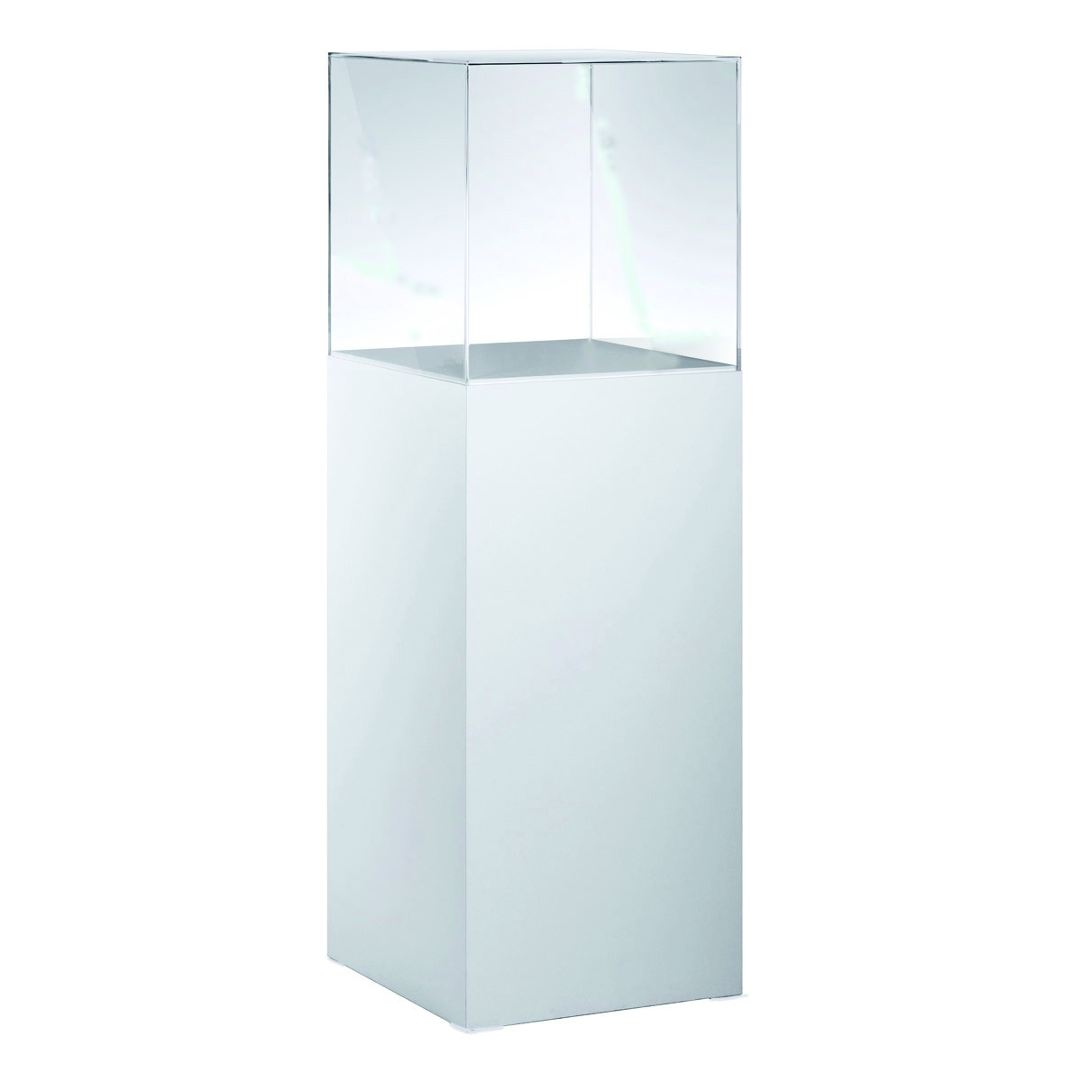 Säule CUBIX mit Glasaufsatz