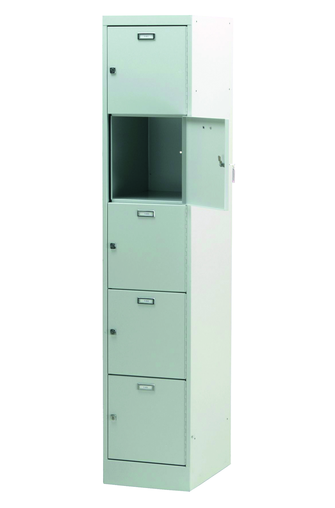 Schließfach-Schrank SAFE 5 Fächer - abschließbar
